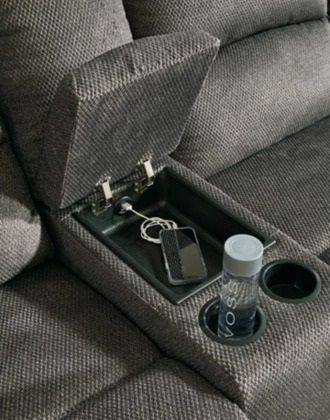 Signature Design by Ashley® Benlocke 6-Piece Flannel Reclining Right-Arm Facing Sectional and Chaise with Console-2
