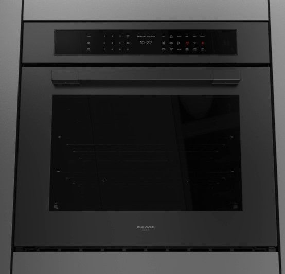 Fulgor Milano® Matteo 700 Series 30" Matte Black Self-Cleaning Single Electric Wall Oven-2