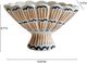 TOV Furniture Earthenware Brown/White Ceramic Roman Coral Bowl-2