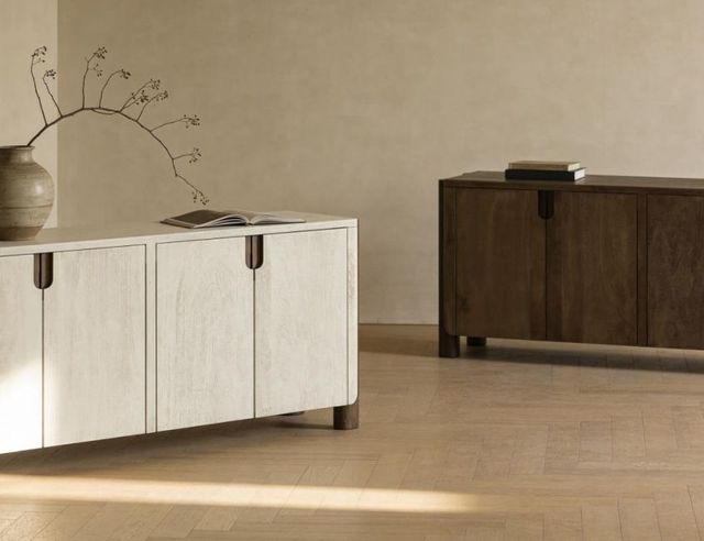 International Furniture Direct Westmont Brown Console-2