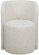 Fairfield® Customizable Socrates Barrell Back Dining Chair with Casters-1