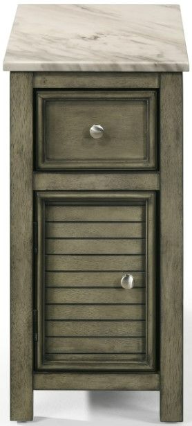 New Classic® Home Furnishings Samson Gray End Table-1