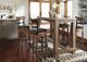 Signature Design by Ashley® Pinnadel Light Brown Tall Upholstered Swivel Bar Stool-4