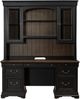 Liberty Furniture Meritage 5-Piece Aged Charcoal/Caramel Junior Executive Set-2