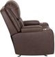 Franklin™ Denali Boswell Espresso Power Rocker Recliner-3