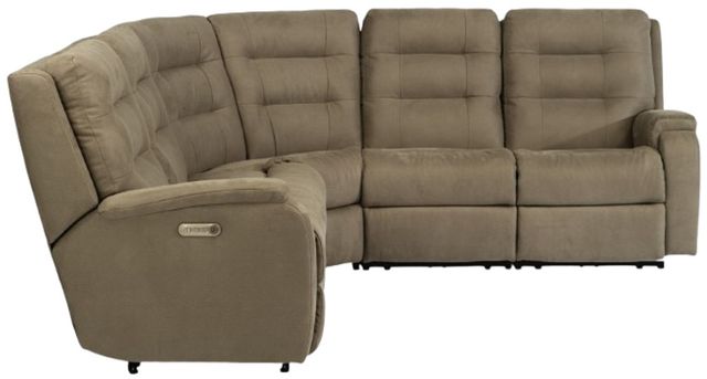 Flexsteel® Customizable Arlo Power Reclining Sectional with Power Headrests and Lumbar-0