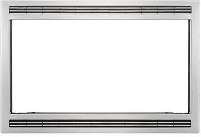 Frigidaire® 26.94" Black/Stainless Microwave Trim Kit-1