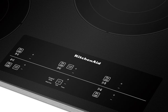 KitchenAid® 36" Stainless Steel Electric Cooktop-3