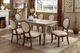 Furniture of America® Kathryn 2-Piece Beige/Rustic Oak Dining Side Chair Set-3
