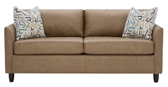 Best® Home Furnishings Customizable Bayment Leather Queen Sofa Sleeper with Espresso Legs-1