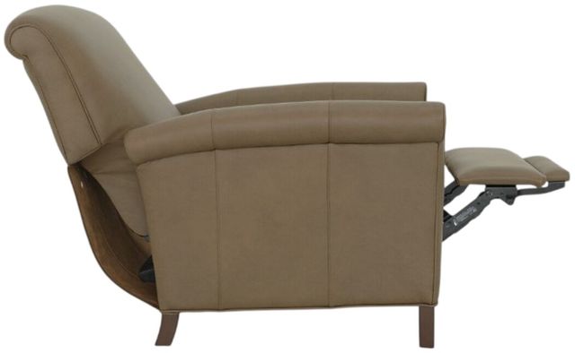 BarcaLounger® Phoebe Cashmere Taupe Leather Manual Recliner-1