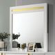 Furniture of America® Lillestrom 4-Piece White/Gold Queen Bedroom Set-5