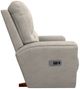 La-Z-Boy® Cassian Oyster Power Rocking Recliner with Headrest and Lumbar-3