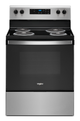 Whirlpool® 30" Stainless Steel Freestanding Electric Range-0
