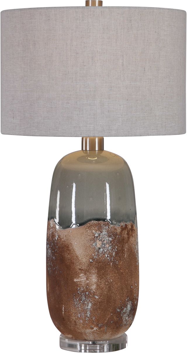 Uttermost® Maggie Gray/Green Table Lamp-3