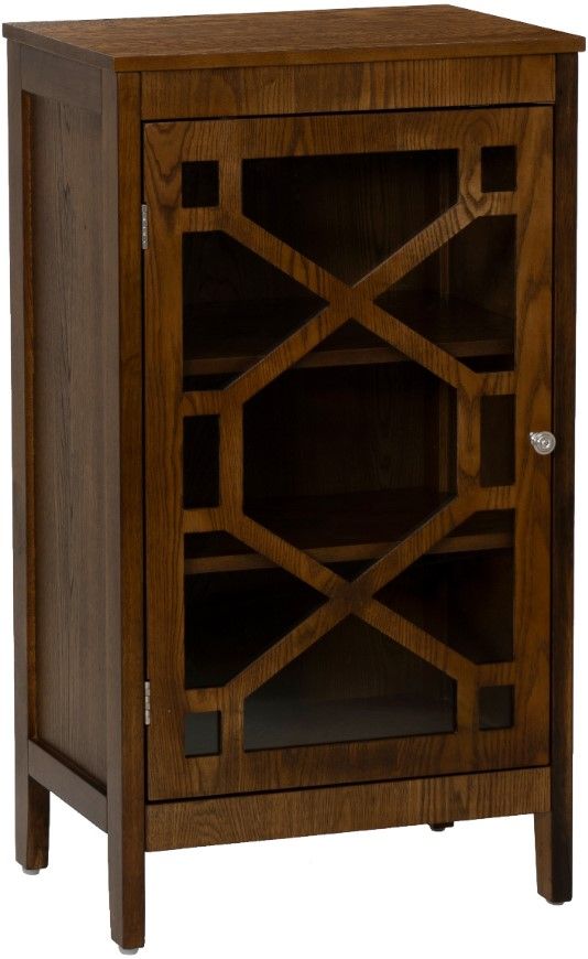 Linon Fetti Brown Small Cabinet-0