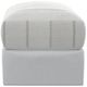 Jackson Furniture Lindsey Platinum/Snow Ottoman-2