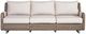Flexsteel® Vista Cast Ash/Warm Gray Canvas Outdoor Sofa-1