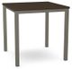 Amisco Customizable Carbon Solid Ash Counter Height Table-0