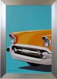 Stylecraft Vintage Car II Blue/Off-White/Orange Wall Art-0