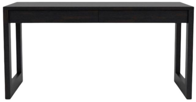 Riverside Furniture Westwood Ebony Whiskey Oak Writing Desk-2