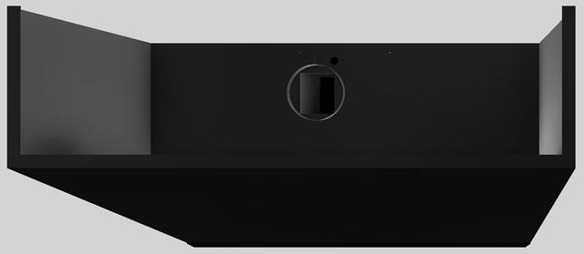 Vent-A-Hood® 48" Black Wall Hood-1