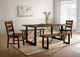 Furniture of America® Dulce Black/Walnut Bench-1