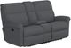 Flexsteel® Customizable Davis Manual Reclining Loveseat with Console-2