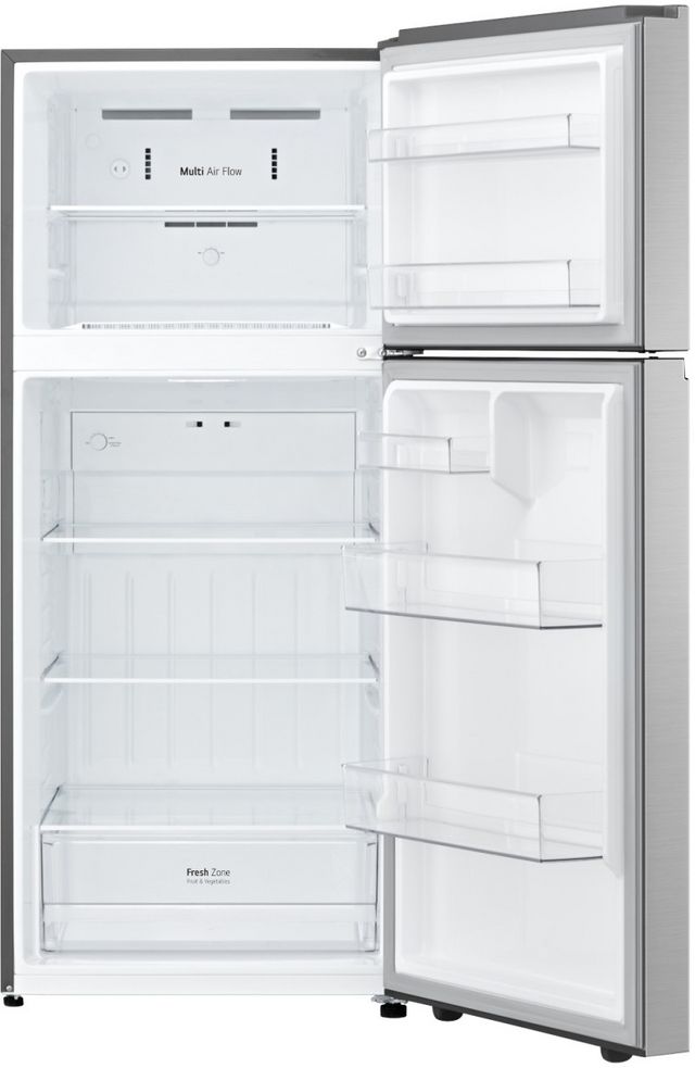 LG 28 in. 17.5 Cu. Ft. PrintProof® Stainless Steel Top Freezer Refrigerator-2