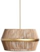 Classic Home Wendy Gold/Natural Chandelier-0