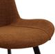Dovetail Furniture Banon 2-Piece Black/Brown Dining Side Chair Set-4