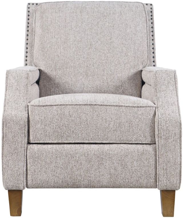 Jofran Inc. York Gray Manual Push Back Recliner-2
