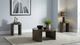 Coaster® Sweeney 3-Piece Dark Walnut Occasional Table Set-1