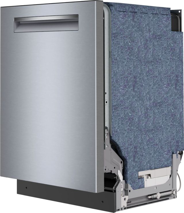 Bosch® 500 Series 24'' Anti Fingerprint Stainless Steel Top Control Built In Dishwasher-1