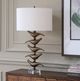 Uttermost® Sing Song Antiqued Golden Bronze Table Lamp-1