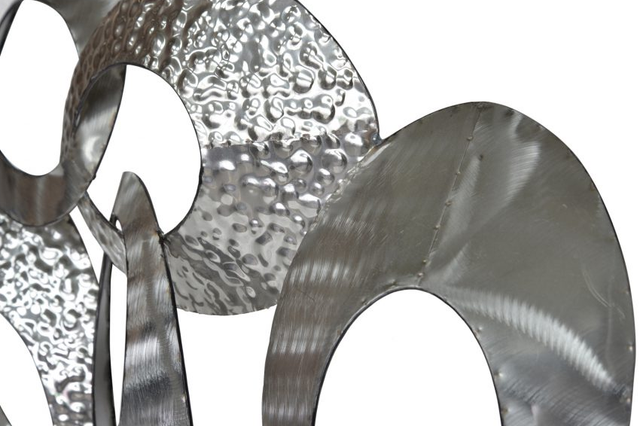 Moe's Home Collection Silver Looped Metal Wall Decor-2