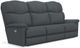 La-Z-Boy® Lancer Navy Power Reclining Sofa with Headrest-4