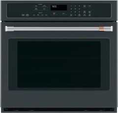 Café™ 30" Matte Black Single Electric Wall Oven