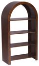 Porter International Designs Ellipse Brown Bookcase-0