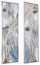 A & B Home 2-Piece Elongated Framed Wall Art Set-0