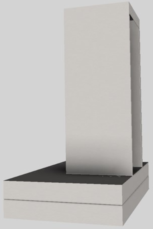 Vent-A-Hood® K Series 30" Stainless Steel Contemporary Wall Mounted Range Hood-1