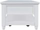 Jofran Inc. Westport White Castered Leg Coffee Table-3