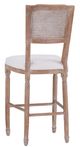 Forty West Camilley Washable White Bar Stool-2