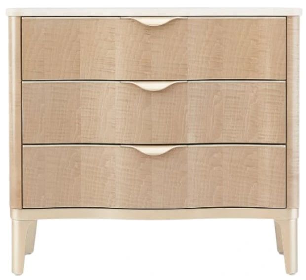 Michael Amini® Malilbu Crest Blush Nightstand-2