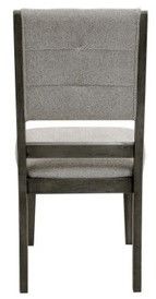 Mazin Furniture Zacharia 5 Piece Fine gray Dining Room Set-1