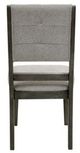 Mazin Furniture Zacharia 5 Piece Fine gray Dining Room Set-1