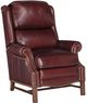 Bradington-Young Alta Burgundy Manual High Leg Recliner-0