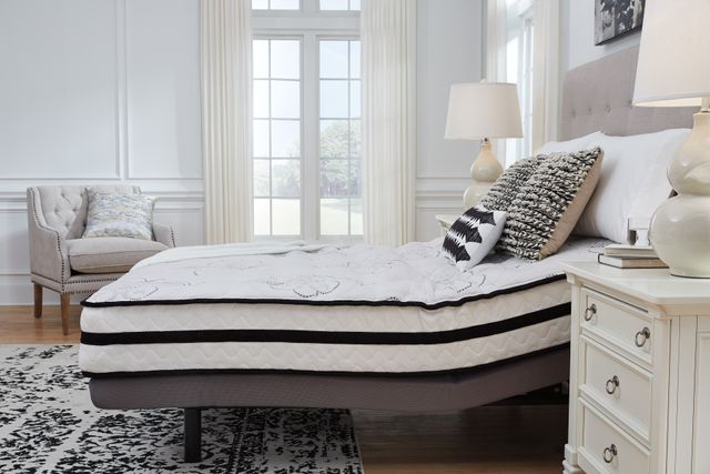 Sierra Sleep® by Ashley® Chime 10" Hybrid Medium Tight Top California King Mattress in Box-8