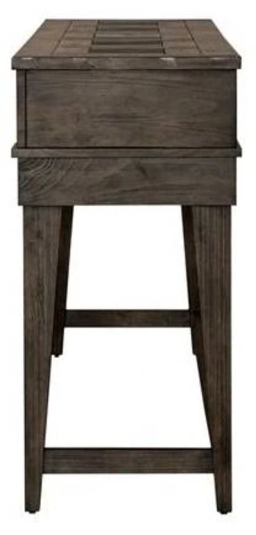 Liberty Furniture Arrowcreek Weathered Stone Console Bar Table-3