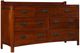 Mavin Customizable American Craftsman 7-Drawer Dresser-0